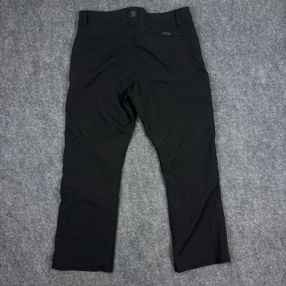 Wrangler ATG Pants Mens 34x30 Black All Terrain Gear Hiking Outdoor 10NS863BK